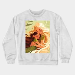 Daughter and Mother Crewneck Sweatshirt